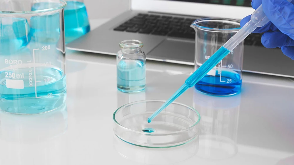 Material de trabajo de laboratorio